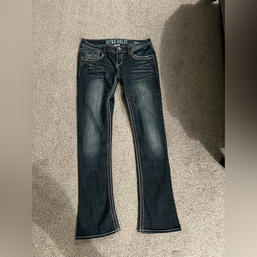Hydraulic bootcut jeans